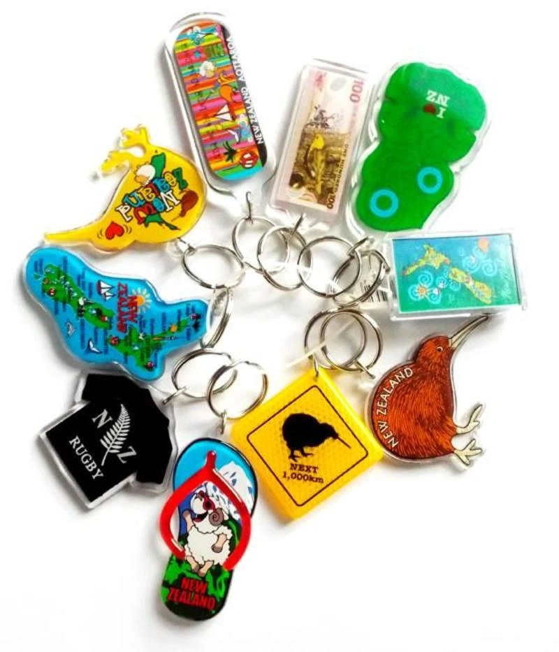 Kiwi Keyring Grab Bag: Ten Bits of New Zealand to Go!