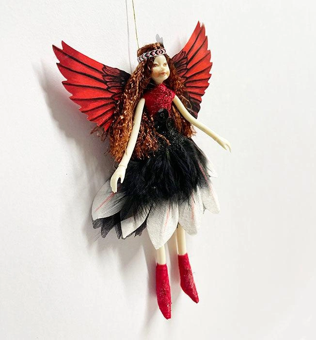 Enchanting Kiwi Fairy Doll 2022 Huia Bird Magic